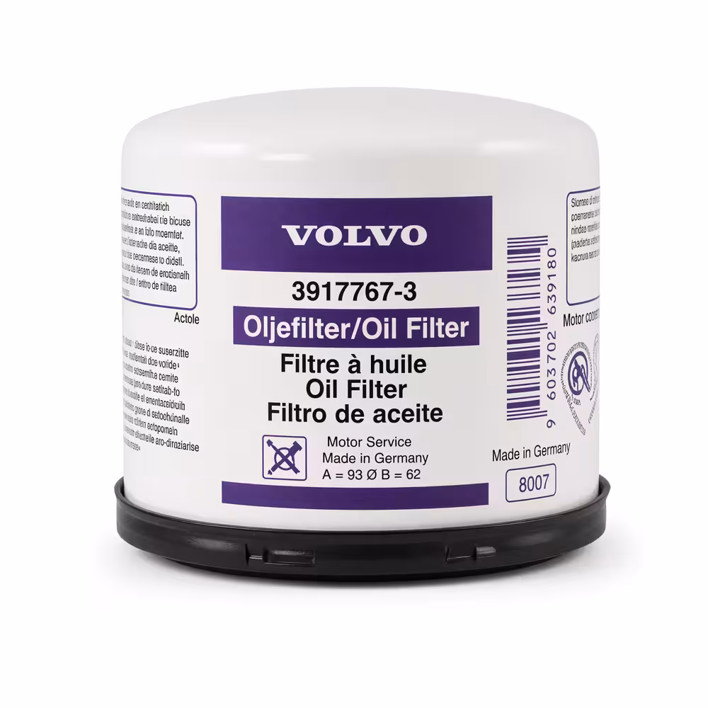 Oljefilter for Volvo 240, 260, 262, 740, 760, 780, 850, 940, 960, C70, S40, S70, S90, V40, V70, V90