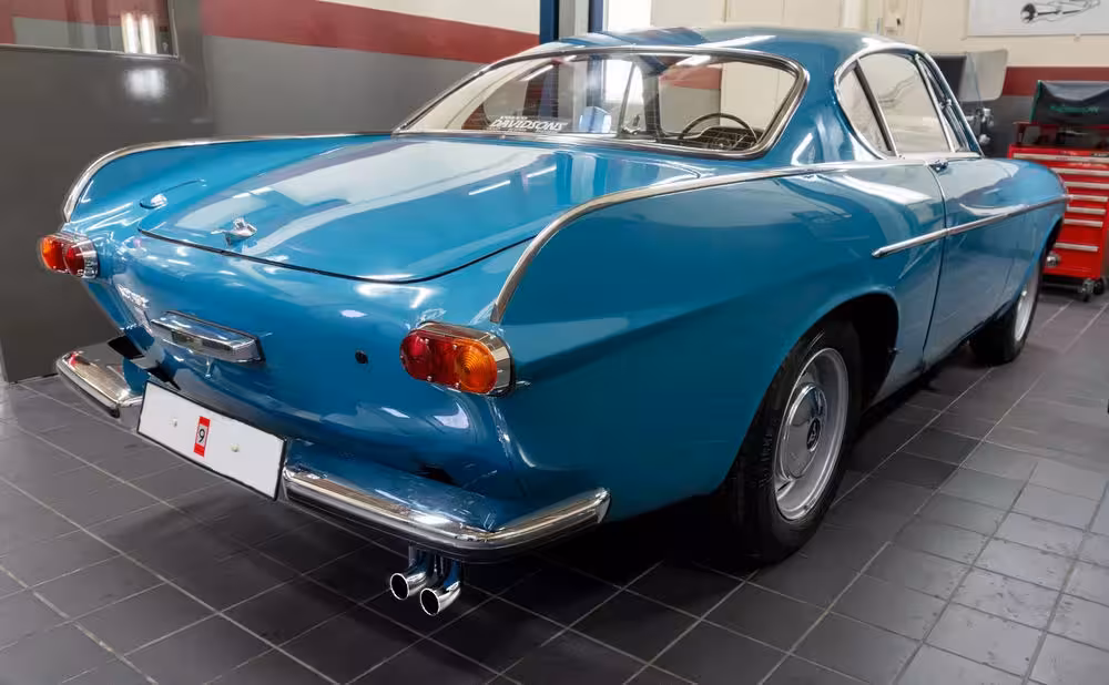 Avgassystem till Volvo 1800ES, 1972-1973 med monteringsats