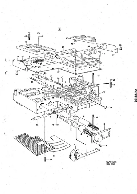 Växellåda, BW35 Kontrollsystem