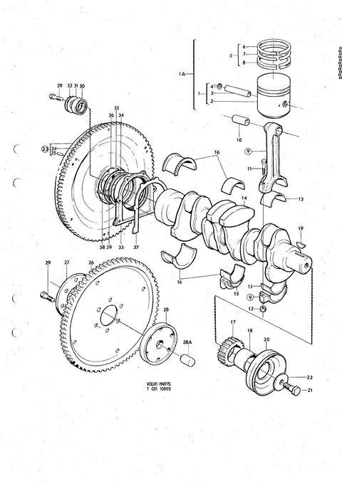 Crankshaft and related parts