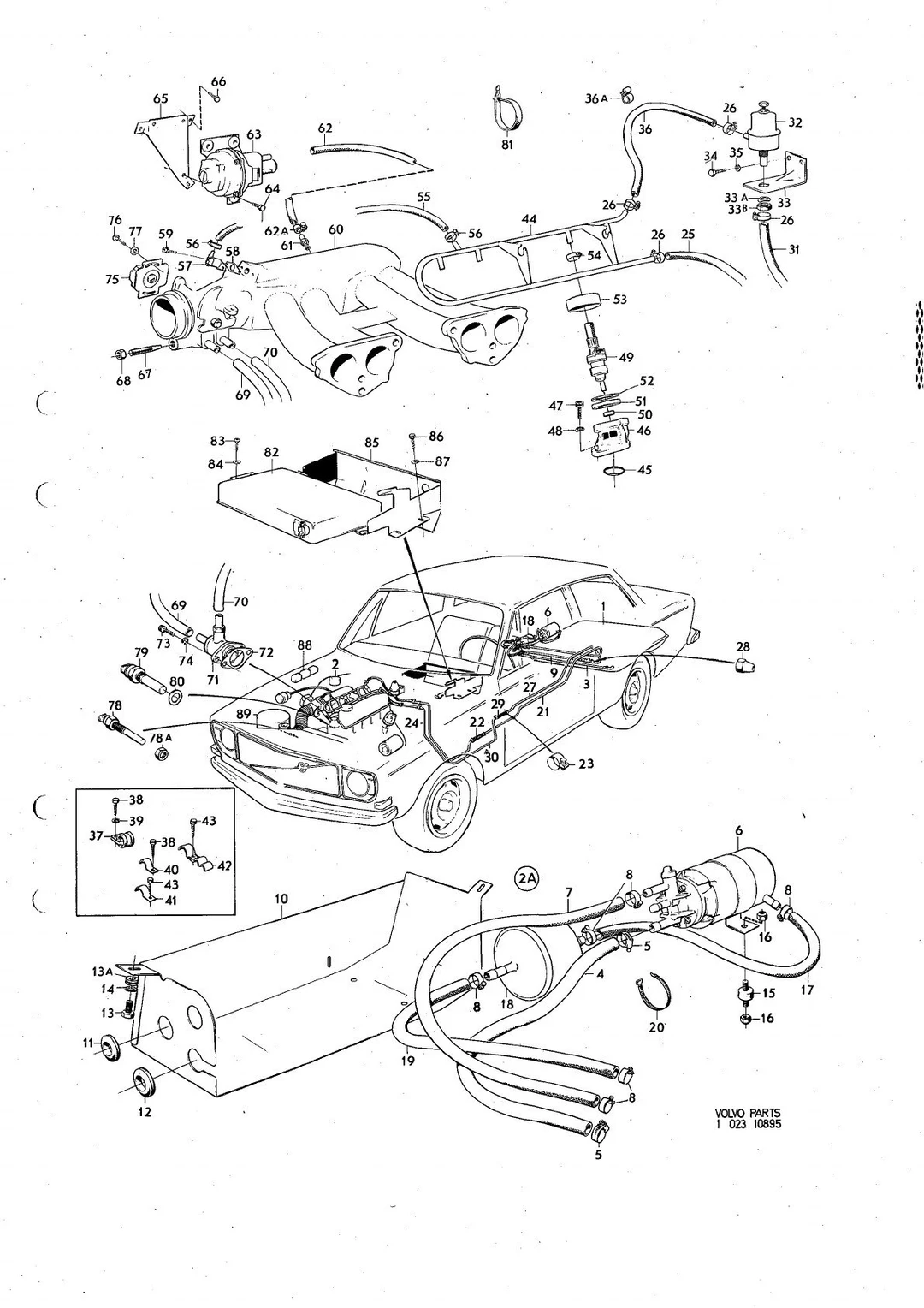 Bränslesystem, insprutningsmotor