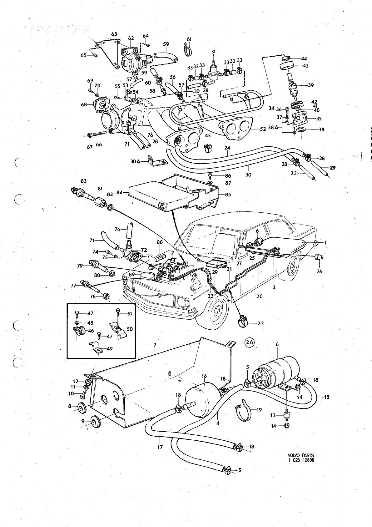 Bränslesystem, insprutningsmotor