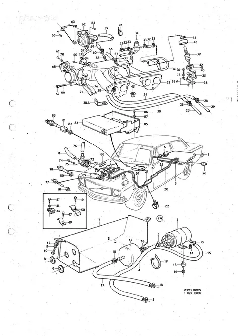 Bränslesystem, insprutningsmotor