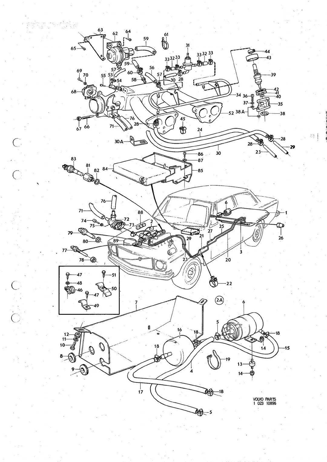 Bränslesystem, insprutningsmotor