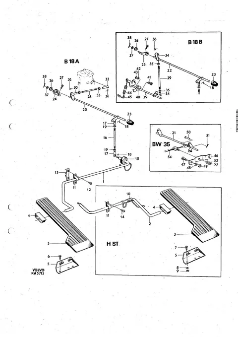 Throttle linkage