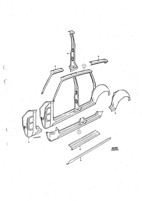 Body side components
