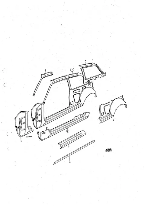 Body side components