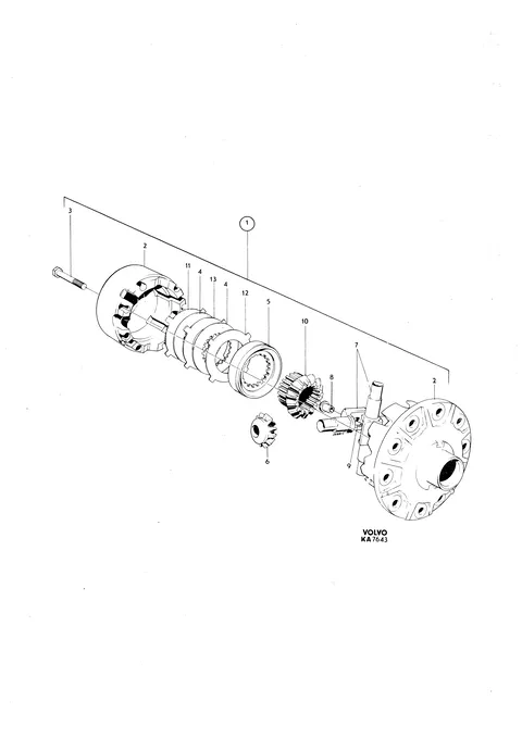 Differential anti-spinn