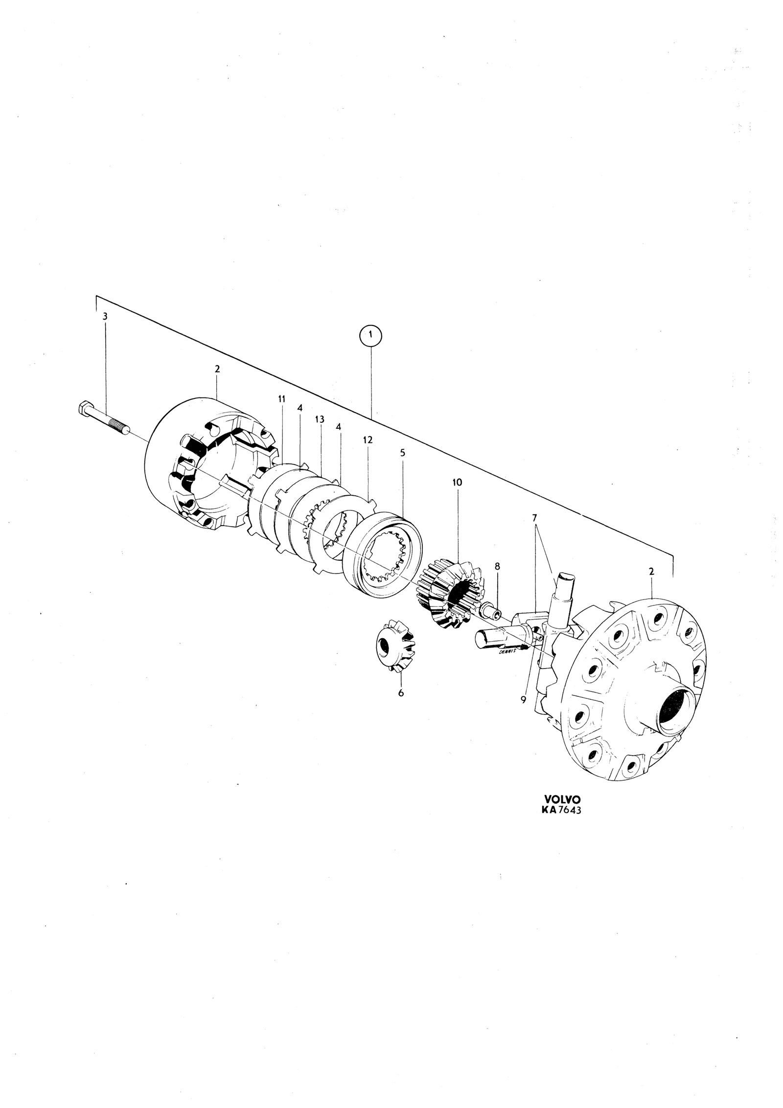Differential anti-spinn