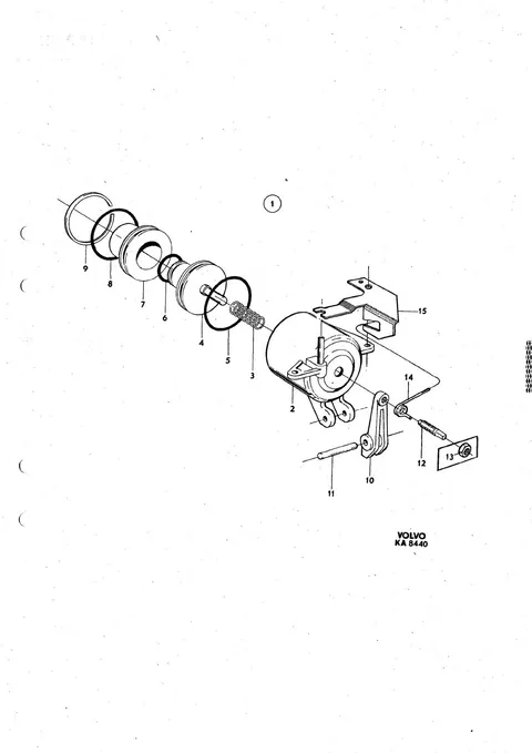 Gearbox, BW35 Planet cover Front servo