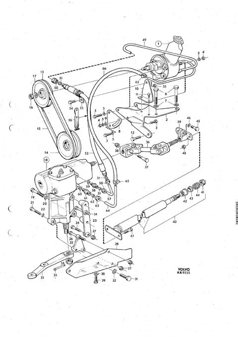 Steering gear MS spec utf 1594, 1656
