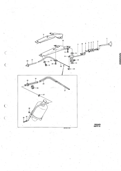 Choke linkage B18