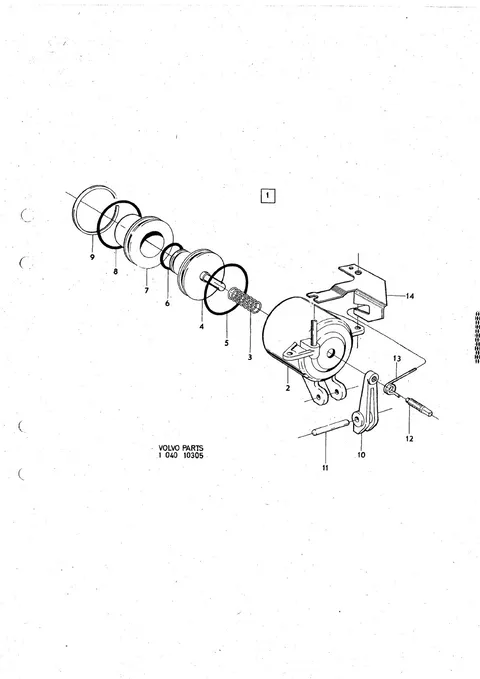 Gearbox, BW35 Planet cover Front servo