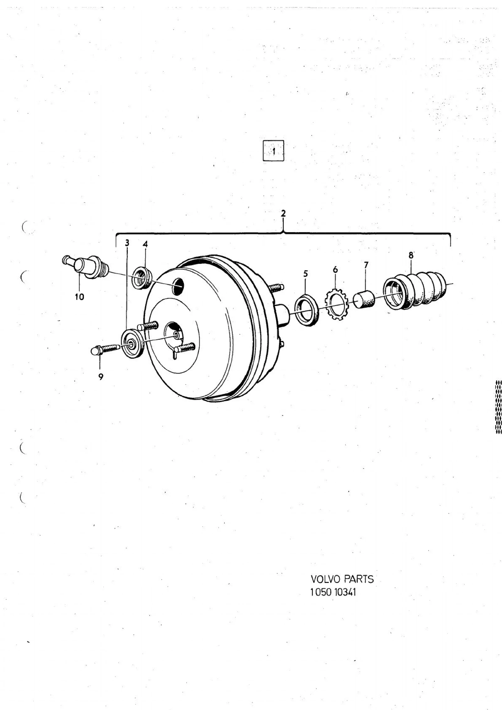 Vakuumbromscylinder