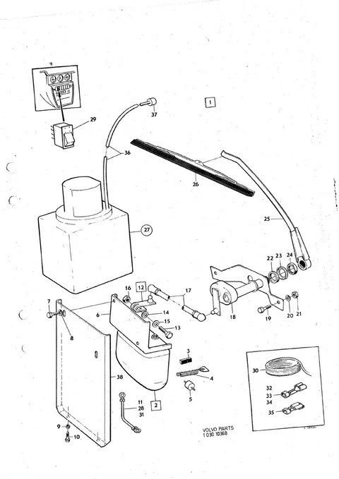 Rear Window Wiper And Washer