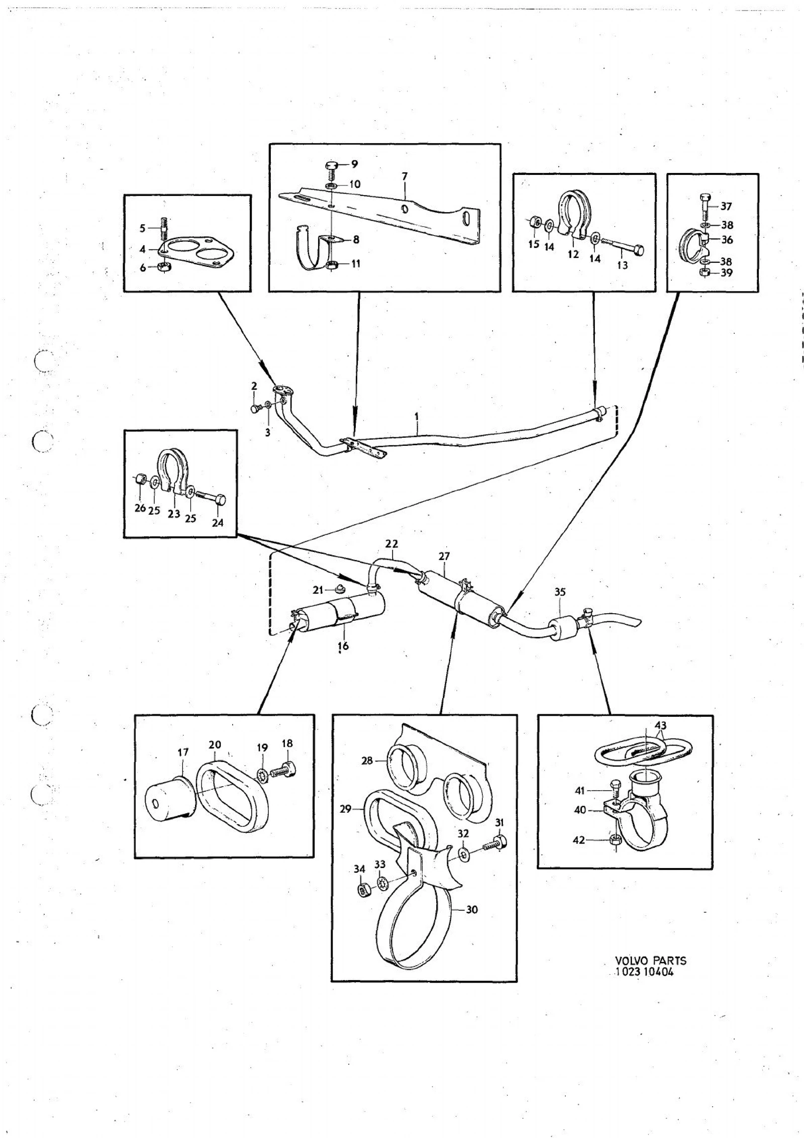 Avgassystem insprutningsmotor 5) tid utf