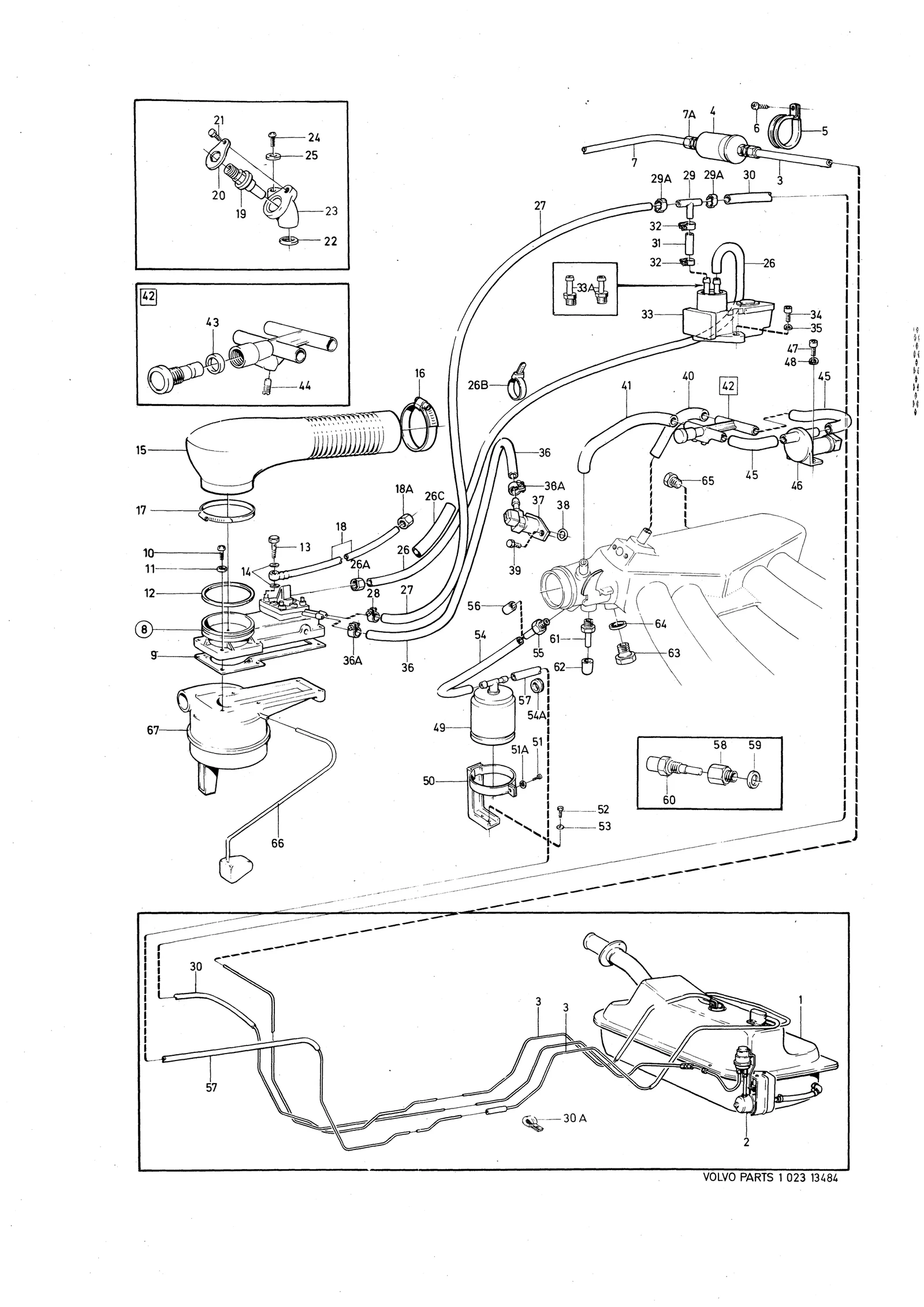 Bränslesystem insprutningsmotor