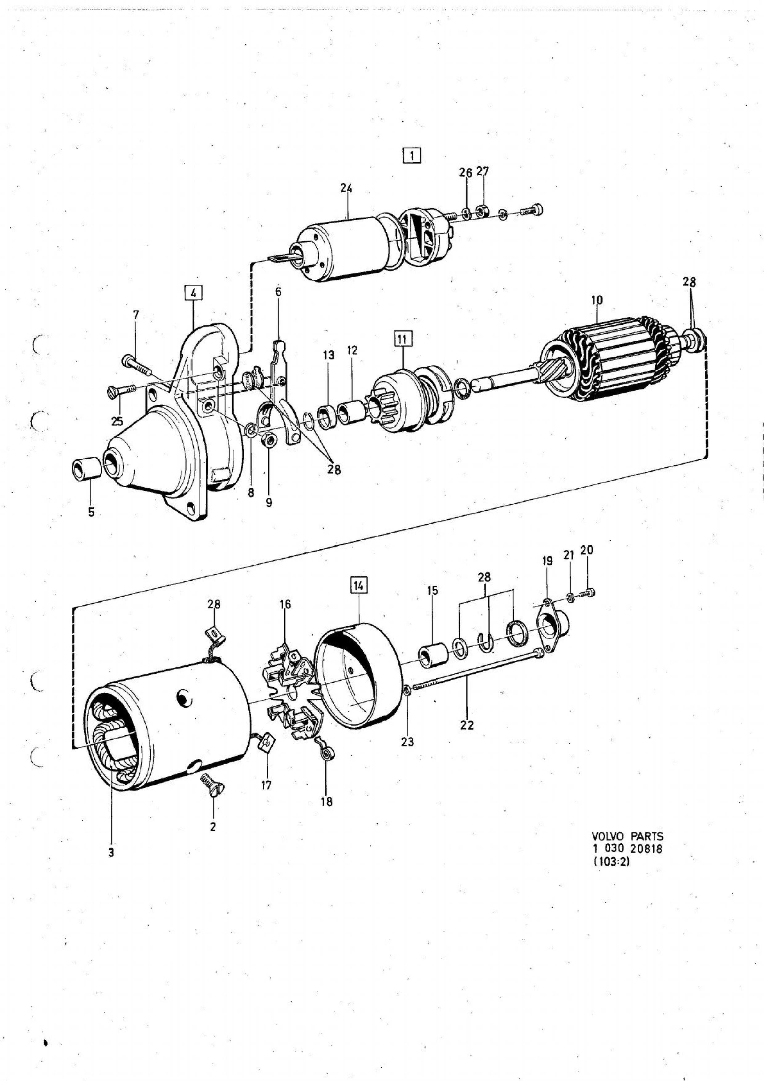 Startmotor 463856