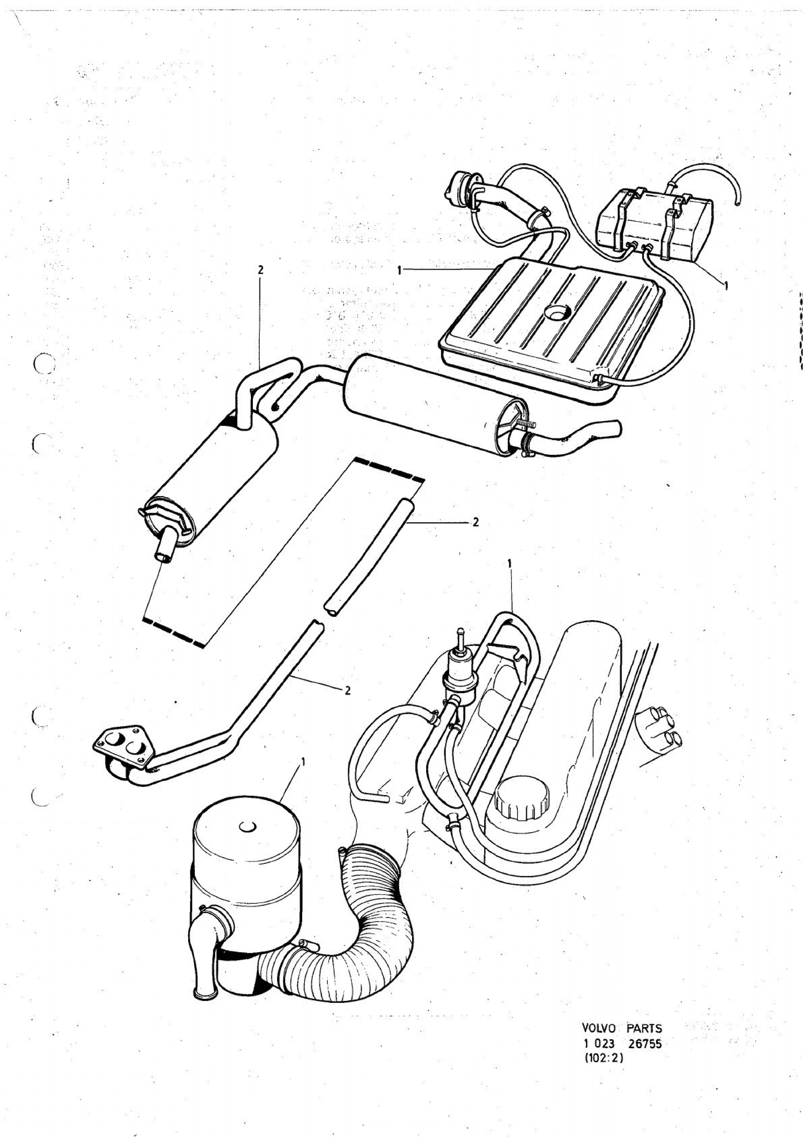 Bränslesystem förgasarmotor, B20A