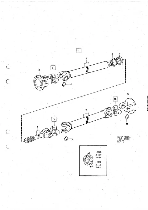 Propeller shaft