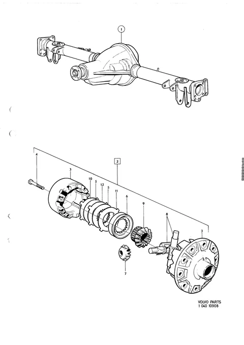 Rear axle Anti-spinn