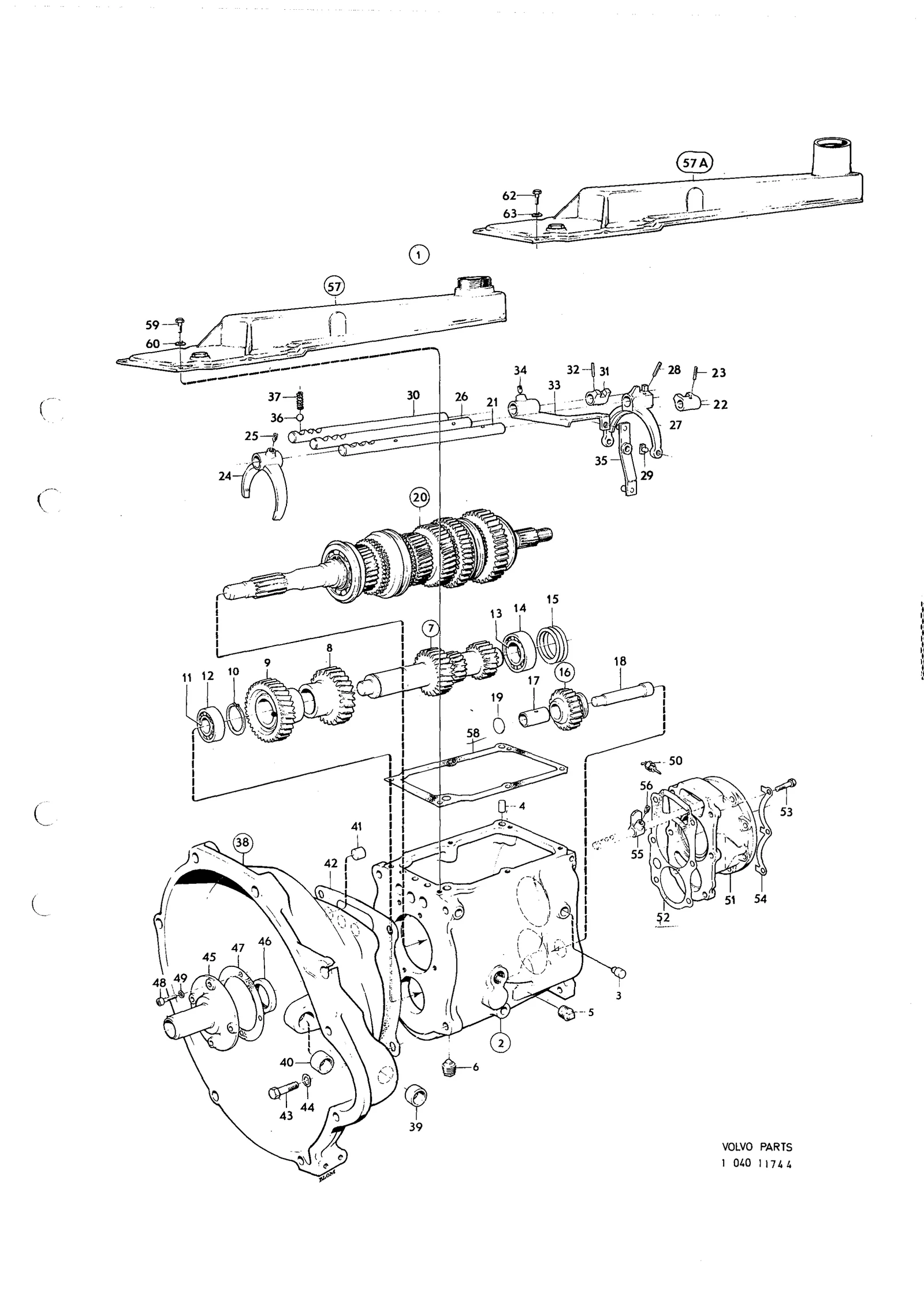 Växellåda M410, GV