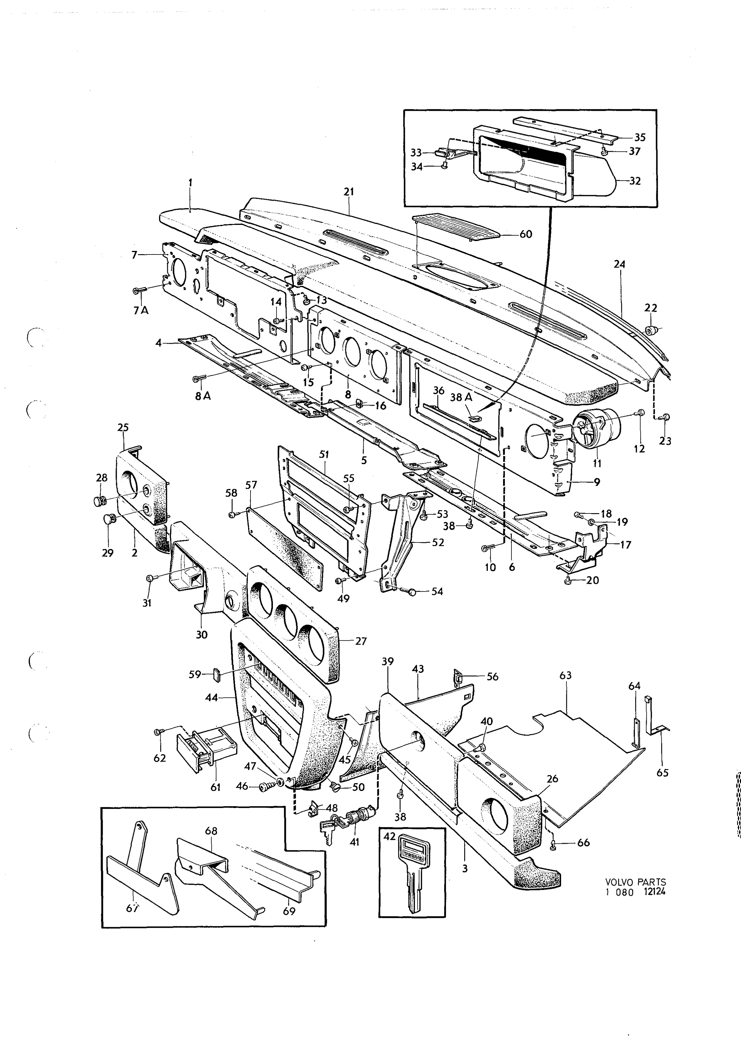 Instrumentbräda CH 74450-132566.