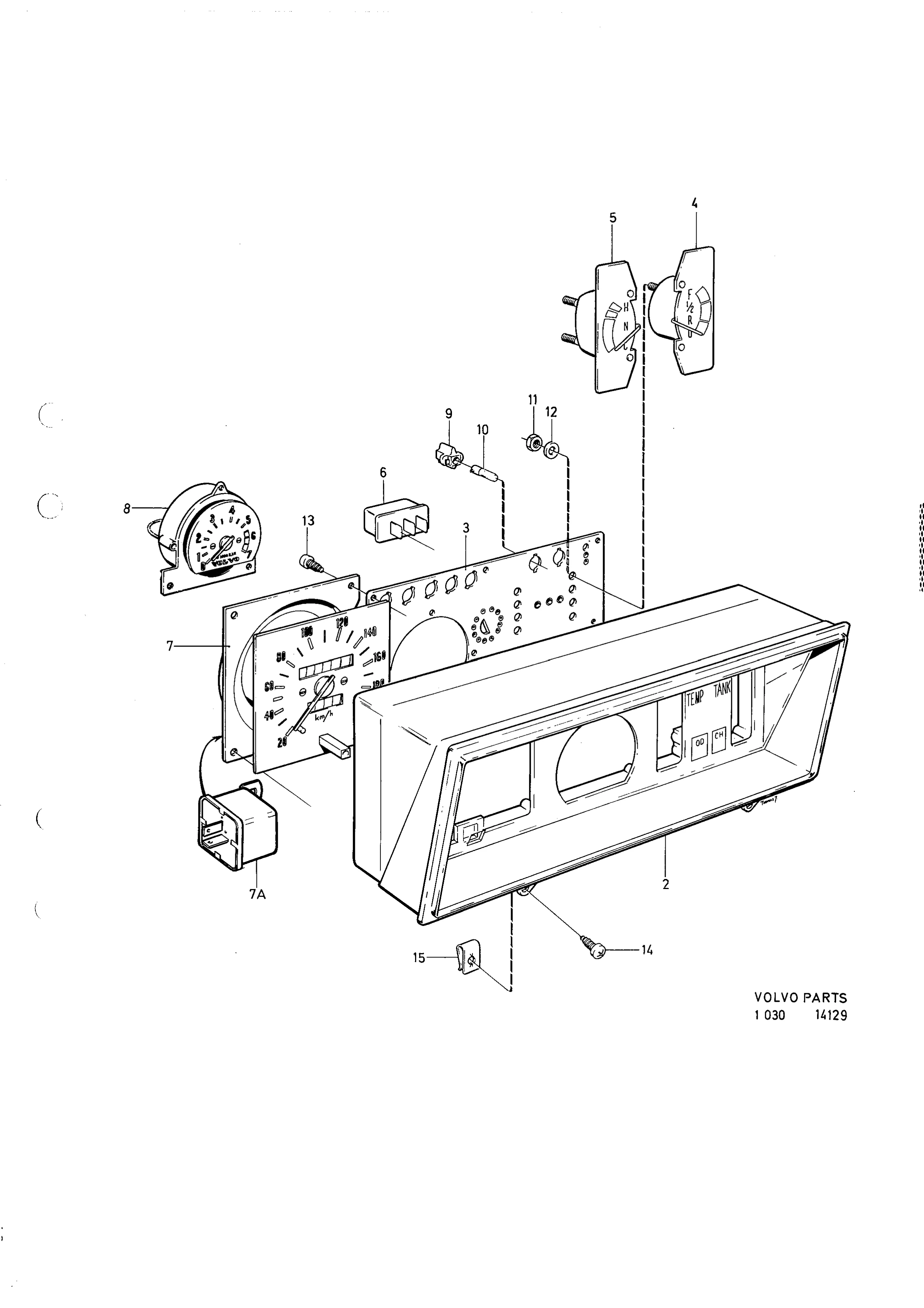 Kombinerat instrument CH 132567–
