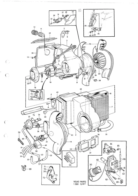 Heater, UAC, MAC CH -126605