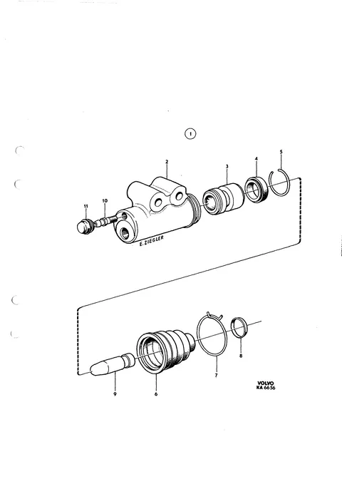 Sekundärcylinder