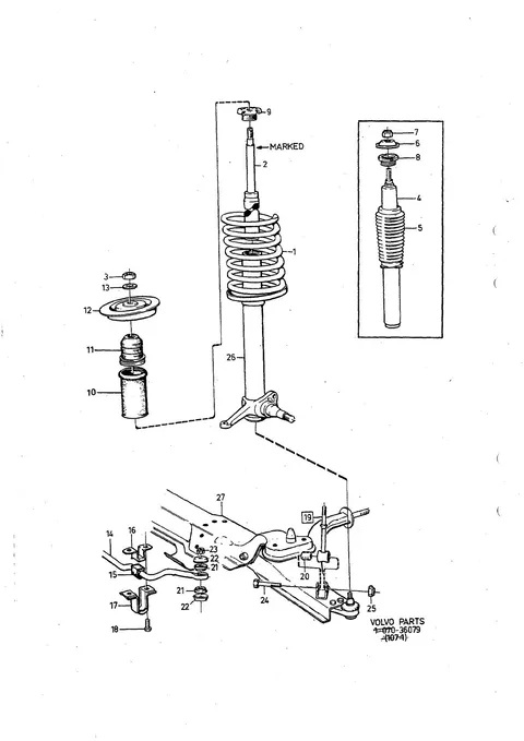 Front suspension