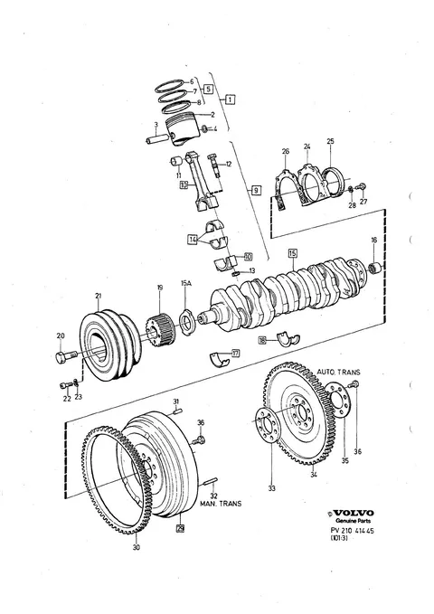 Cylinderblock · 240 series 1988-
