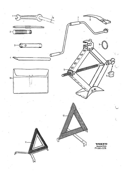 Tools and jack