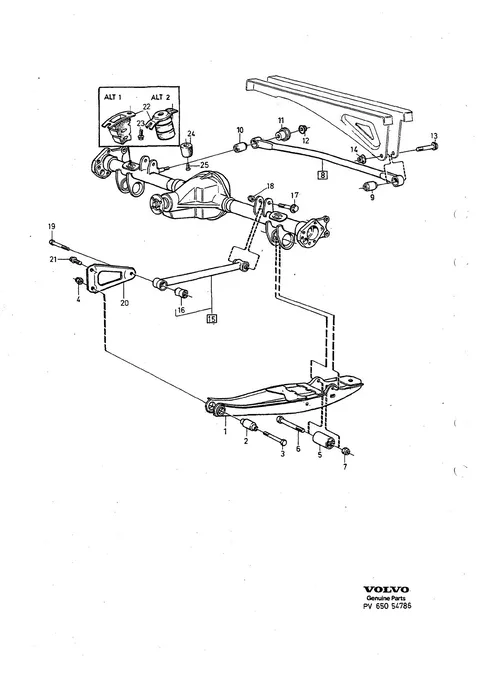 Repair kits servo pump