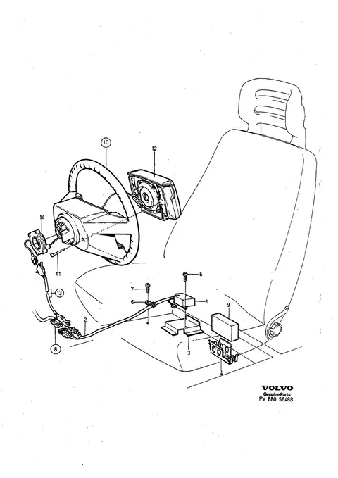 Airbag – 240 series 1988-