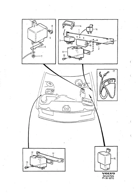 Switch turn indicators, main and dipped beams, wiper/washer