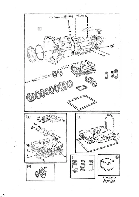 Reparationssats automatväxellåda