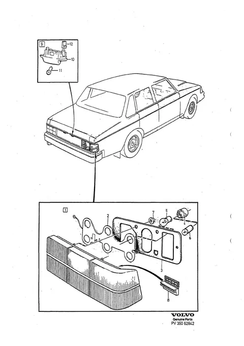 Rear lamps