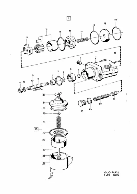 Pumpe ölbehälter