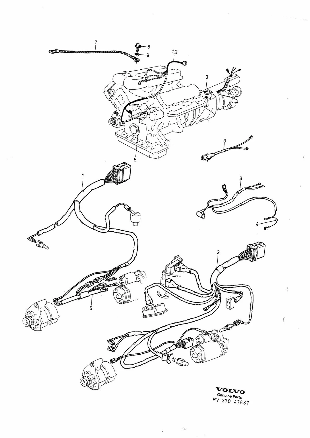 LEDNINGSMATTA, MOTOR- VÄXELLÅDA