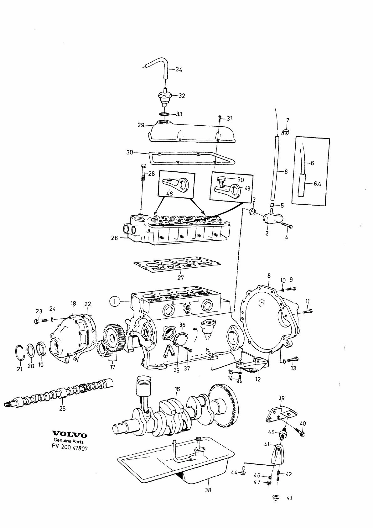 MOTOR MED MONTERINGSDETALJER