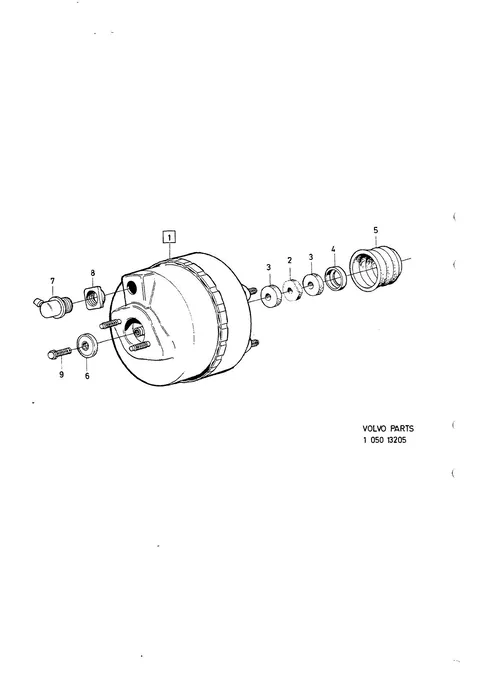 Servocylinder girling