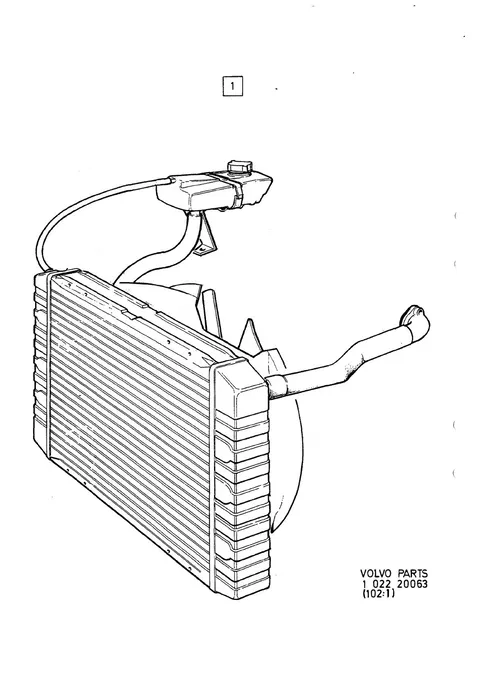 Kølesystem · 240-260 series 1979-1984