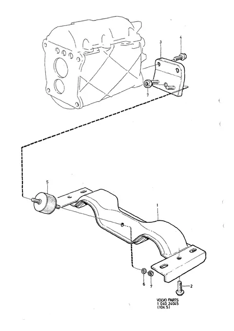 Växellädsupphängning