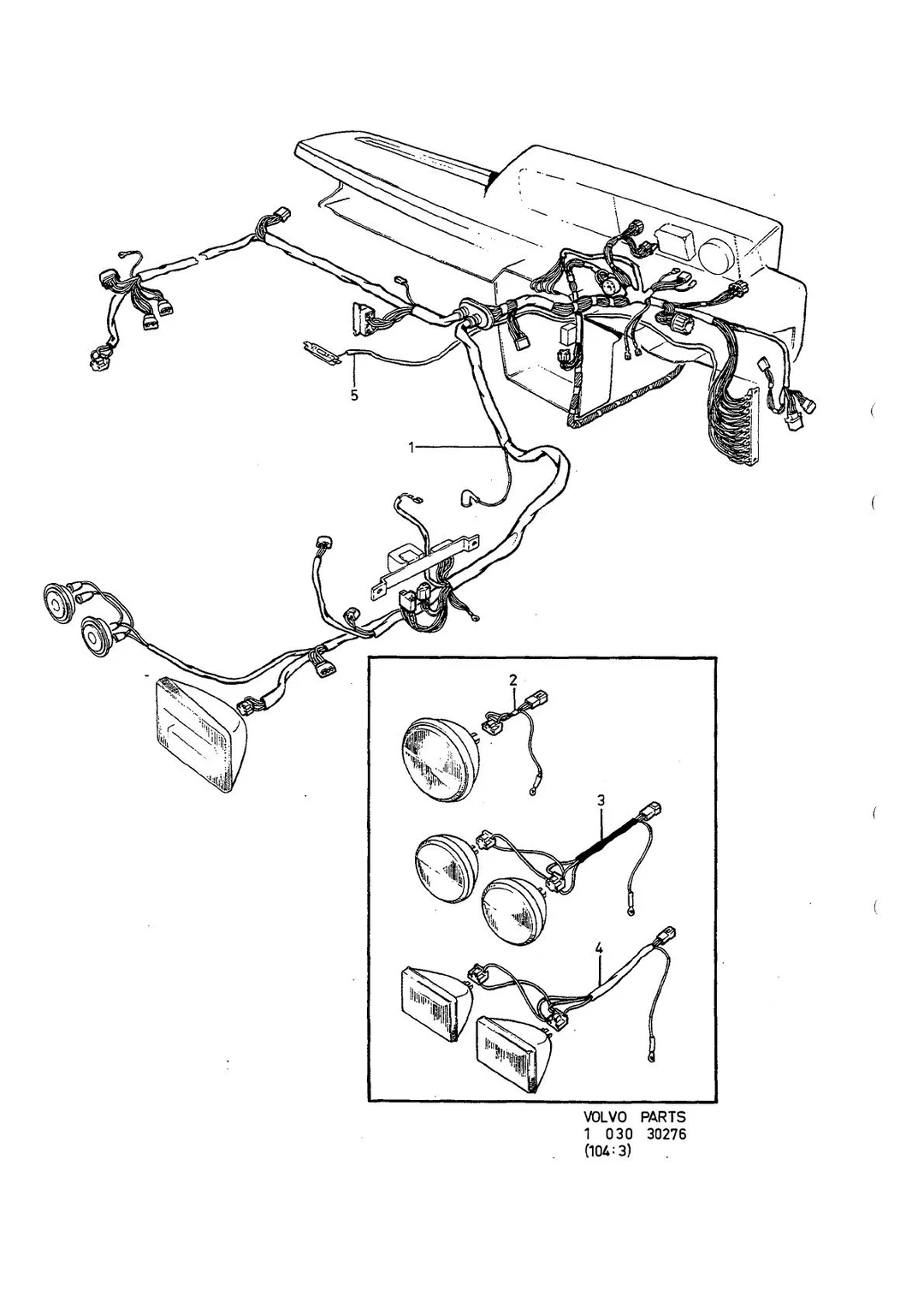 LEDNINGSMATTA, MOTORRUM-INSTRUMENTBRÄDA