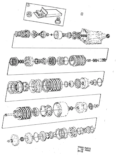 REPARATURSATZ AUTOMATIKGETRIEBE · 1067