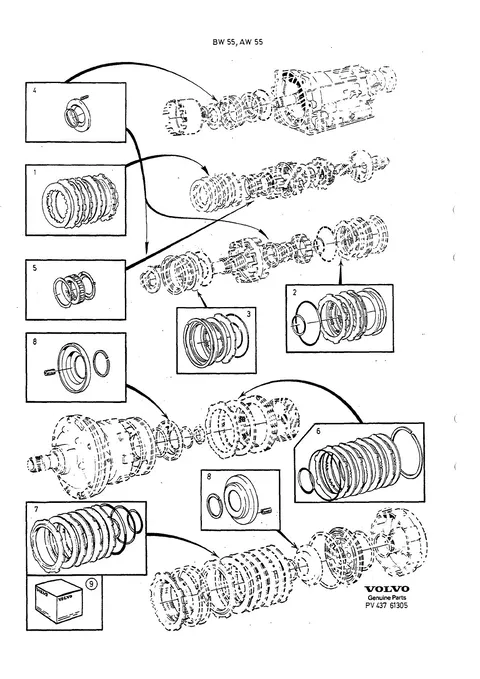 REPARATURSATZ AUTOMATIKGETRIEBE · 1063