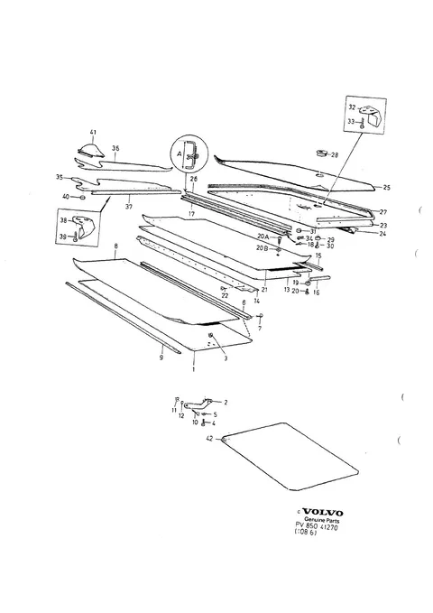 Cargo area trim