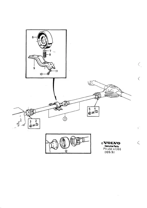 Rear axle