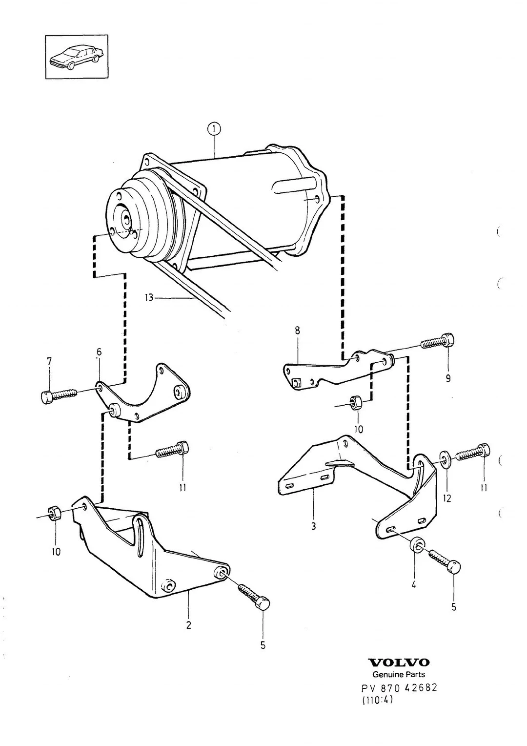 KOMPRESSOR KOMPRESSORUPPHÄNGNING KOMPRESSORDRIVNING